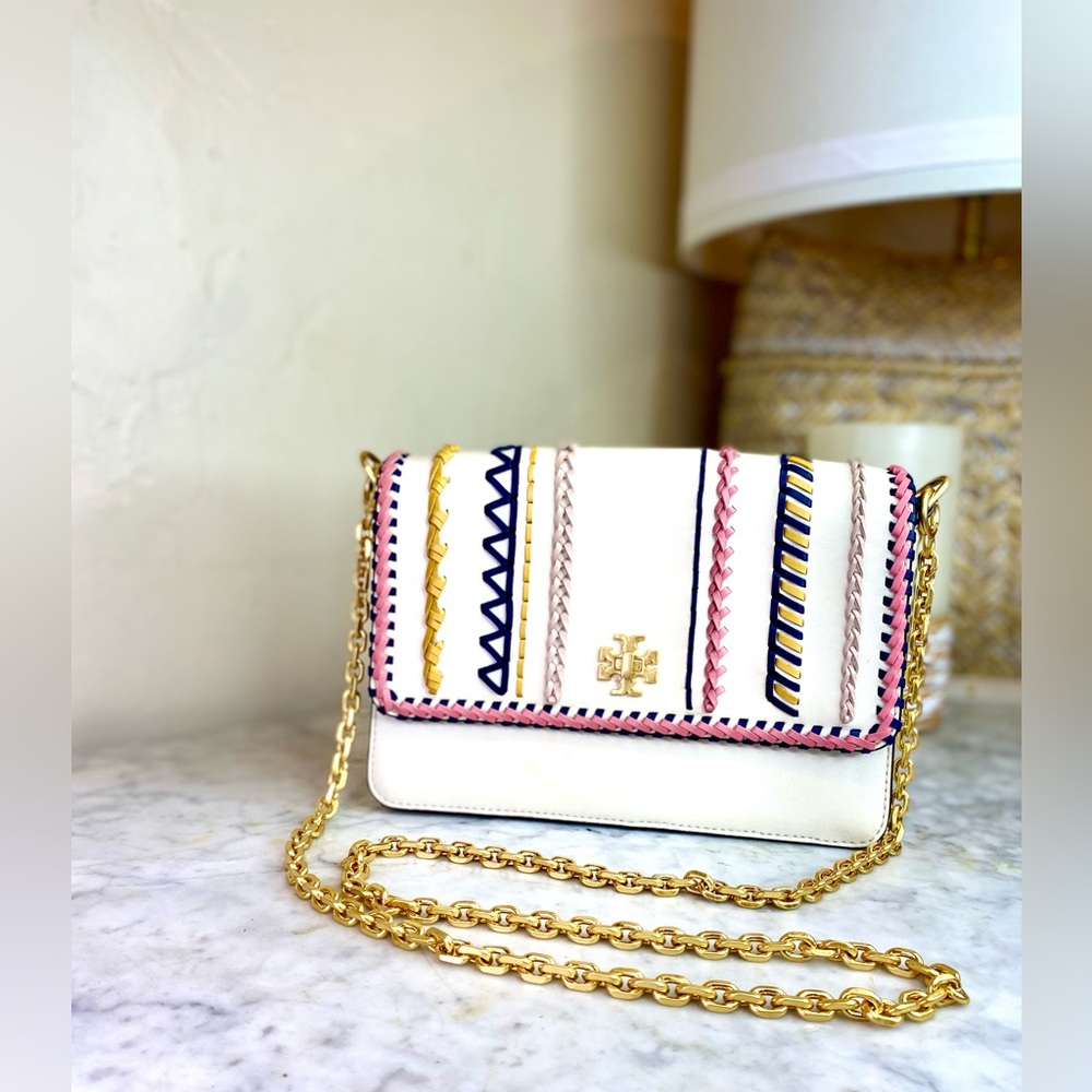 TORY BURCH *RARE* Kira Whipstitch Crossbody